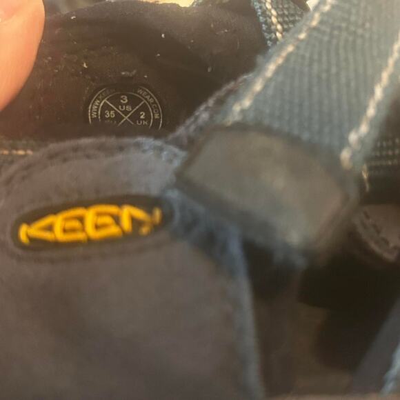 Dark Blue KIds size 3 keen newport h2 sandals - Picture 3 of 3